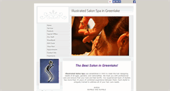 Desktop Screenshot of illustratedsalonspa.com
